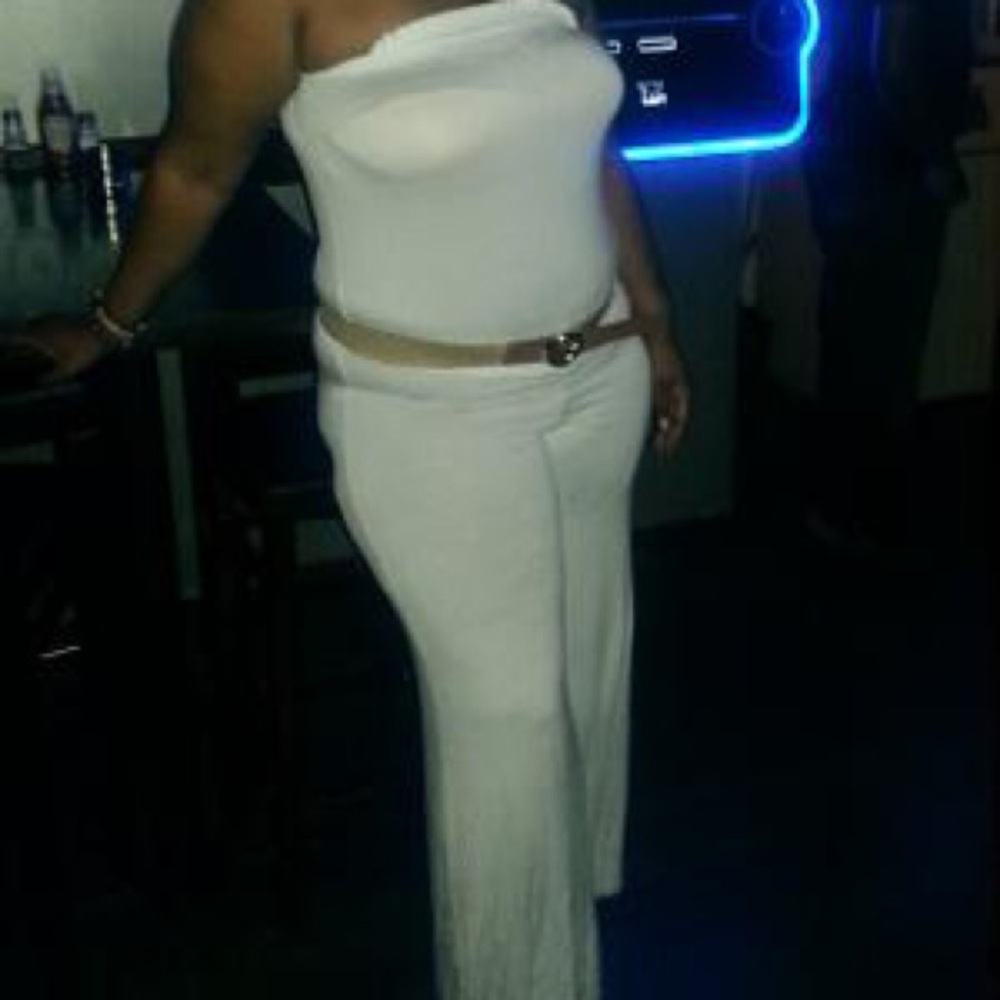 White jumpsuit